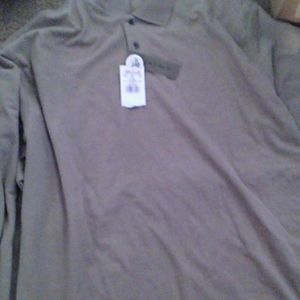 Axist size xxl long sleeve polo shirt with tags